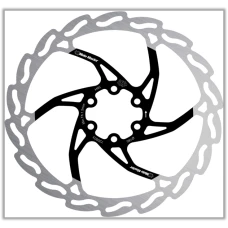 MOTOMASTER BICYCLE ВОГНЮ ДИСК 223X2,0X16,5MM (ЧОРНИЙ LACQUERED CENTER)