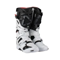 LEATT (АКЦІЯ 2023) ВЗУТТЯ CROSS 5.5 FLEXLOCK BOOTS WHITE КОЛІР BIALY/CZARNY РОЗМІР 42 / 26.5 CM