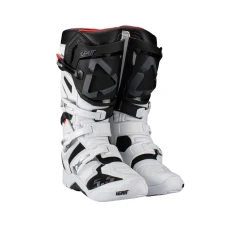 LEATT (АКЦІЯ 2023) ВЗУТТЯ CROSS 5.5 FLEXLOCK BOOTS WHITE КОЛІР BIALY/CZARNY РОЗМІР 42 / 26.5 CM