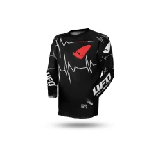 UFO СОРОЧКА SLIM ADRENALINE CROSS КОЛІР ЧОРНИЙ КОЛІР ПОМАРАНЧ FLUO РОЗМІР XXL - UFO KOLEKCJA 2022