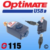 OPTIMATE ЗАРЯДНИЙ ПРИСТРІЙ USB Z ШТЕКЕР DO GNIAZDKA DIN DO CAN-BUS BMW I Z ДВОМА GNIAZDKAMI USB (3300MA) (ПРОСТА) (EL) - STARY КОД O115