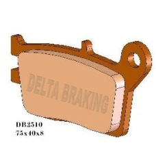 DELTA BRAKING КОЛОДКИ ДИСКОВІ ТОРМОЗНІ KH153 - ЗАМІНЮЄ DB2510MX-N І DB2510QD-N