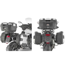 KAPPA 2024/04 СТЕЛАЖ KUFROW БОКОВИХ MONOKEY TRIUMPH TIGER 900 '20-'24,  - ROWNIEZ ПІД KUFRY MONOKEY RETRO-FIT K-VENTURE АЛЮМІНІЙ І K'MISSION АЛЮМІНІЙ