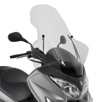 KAPPA СТІКЛО SUZUKI BURGMAN 125-200 (06-13), 125-200 ABS (14-19) 84,5 X 65,5 CM PRZEZROCZYSTA - POTRZEBNE КРІПЛЕННЯ D267KITK