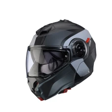 CABERG ШОЛОМ SZCZEKOWY FLIP-UP МОДЕЛЬ DUKE EVO INDY КОЛІР СІРИЙ/ЧОРНИЙ МАТОВА РОЗМІР L (PINLOCK W КОМПЛЕКТІ)