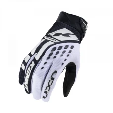 KENNY RACING 2025 РУКАВИЦІ CROSS/ENDURO МОДЕЛЬ TRACK WHITE/BLACK КОЛІР BIALY/CZARNY РОЗМІР S