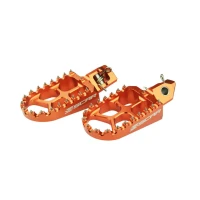 SCAR RACING ПІДНІЖКИ PEGI АЛЮМІНІЄВІ KTM SX/EXC '23- , HUSQVARNA '23-, GASGAS  '24-, SHERCO '08-'25, BETA RR '05-'19,  HUSABERG '08-'14 КОЛІР КОЛІР ПОМАРАНЧ