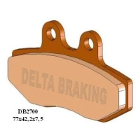 DELTA BRAKING КОЛОДКИ ДИСКОВІ ТОРМОЗНІ KH167 - ZASTEPUJA DB2700MX-D І DB2700QD-D