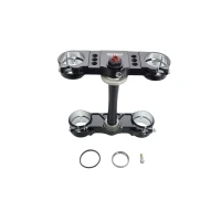 XTRIG ПОЛКИ ПІДВІСКИ ПЕРІД ROCS PRO TRIPLE CLAMPS KTM SX/SXF '23-'24, EXC/EXC-F '24; HUSQVARNA TC/FC '23-'24; GAS GAS EC/ECF/MC/MCF '24 (OFFSET 20MM-22MM) КОЛІР ЧОРНИЙ