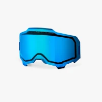 100 ПРОЦЕНТ ARMEGA / ARMATIC REPLACEMENT DUAL PANE VENTED MIRROR BLUE LENS - SZYBA/SZYBKA/SZYBKA ПОДВІЙНА WENTYLOWANA DO GOGLI ARMEGA / ARMATIC КОЛІР NIEBIESKIE ЗЕРКАЛО