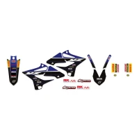 BLACKBIRD КОМПЛЕКТ НАЛІПОК (OKLEIN) YAMAHA YZ 125/250 '22, REPLICA YAMAHA RACING '20-'21 КОЛІР СИНІЙ/ЧОРНИЙ