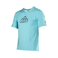 LEATT (НОВИНКА 2024) СОРОЧКА ROWEROWA MTB TRAIL 1.0 X-FLOW JERSEY AQUA КОЛІР СИНІЙ РОЗМІР M