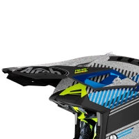 AIROH AVIATOR 3 PEAK WAVE СРІБНИЙ ХРОМ