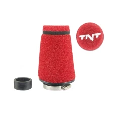 TNT ПРОДУВУ ФІЛЬТР, ШВИДКІСТЬ, ЧЕРВОНА, З'ЄДНАННЯ Ø 28/35MM,  (Ø 70 - 48MM X L. 100MM)
