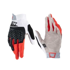 LEATT (НОВИНКА 2023) РУКАВИЦІ ВЕЛОСИПЕДІВ MTB 4.0 LITE GLOVE FIRE КОЛІР ЧОРНИЙ/ЧЕРВОНИЙ/БІЛИЙ РОЗМІР S