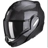 SCORPION ШОЛОМ SZCZEKOWY EXO-TECH КАРБОН SOLID BLACK КОЛІР КАРБОН РОЗМІР M - зображення 1