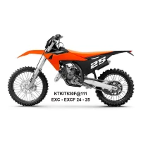UFO 2025/04 КОМПЛЕКТ ПЛАСТІКОВ (ПОВНИЙ KIT) Z OSLONAMI ТЕЛЕСКОПІЧНИЙ (АМОРТИЗАТОРІВ) KTM EXC 150 / 250 / 300 TBI '24-'25, EXC-F 250 / 350 / 450 / 500 '24-'25 КОЛІР КОЛІР ПОМАРАНЧ / ЧОРНИЙ
