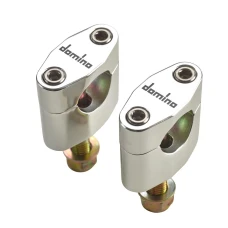 DOMINO ПІДВИЩЕННЯ КЕРМА ZE SRUBAMI NA KIERWONICE 28MM, ВИСОТА 20MM КОЛІР СРІБНИЙ