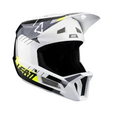 LEATT (НОВИНКА 2024) ШОЛОМ ВЕЛОСИПЕДИ MTB GRAVITY 2.0 V24 HELMET WHITE/BLACK КОЛІР BIALY/CZARNY РОЗМІР XL (61-62 CM)