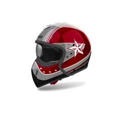 AIROH ШОЛОМ J 110 COMMAND BURGUNDY БЛИСК M