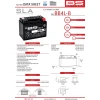 АКУМУЛЯТОР МОТОЦИКЛЕТНИЙ BS BATTERY BB4L-B FA (YB4L-B) - зображення 3