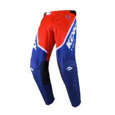 KENNY RACING 2025 ШТАНИ CROSS/ENDURO МОДЕЛЬ TRACK FOCUS KID/JUNIOR PATRIOT КОЛІР NIEBIESKI/CZERWONY/BIALY РОЗМІР 18