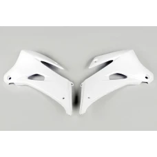 UFO КРИШКИ РАДІАТОРА YAMAHA WRF 250 '07-'14, WRF 450 '07-'11 КОЛІР БІЛИЙ