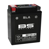 BS АКУМУЛЯТОР BB12A-A2 (FA) (YB12A-A2) 12V 12AH 134X80X161 BEZOBSLUGOWY - ZALANY (150A) (5)