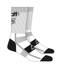 LEATT (НОВИНКА 2024) SKARPETKI ВЕЛОСИПЕДІВ MTB SOCKS WHITE КОЛІР КОЛІР БІЛИЙ РОЗМІР L/XL (43-48)
