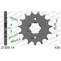 AFAM 2026/04 ШЕСТЕРНЯ ПЕРІД 2053 14 YAMAHA TW 125  (JTF1559.14) (LANC. 428)