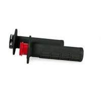 RACETECH ПЕРЕМИКАЧІ R20 LOCK-ON (22+25MM) КОЛІР ЧОРНИЙ (HALF WAFFLE) + 8 ADAPTEROW ROLGAZU