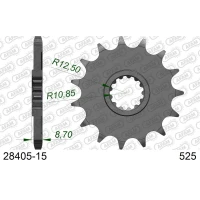 AFAM 2026/04 ШЕСТЕРНЯ ПЕРІД 2137 15 KAWASAKI Z 1000 '07-'20, Z 900 17-24, KLZ1000 '12-'24 (JTF1537.15) (LANC. 525)