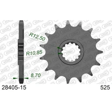 AFAM 2026/04 ШЕСТЕРНЯ ПЕРІД 2137 15 KAWASAKI Z 1000 '07-'20, Z 900 17-24, KLZ1000 '12-'24 (JTF1537.15) (LANC. 525)