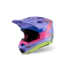 ALPINESTARS ШОЛОМ S-M10 JL R01 PURPLE\/FLUO PINK\/FLUO ЖОВТИЙ M - зображення 1