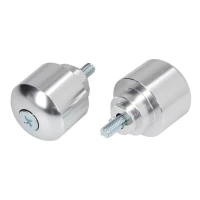 V PARTS (VICMA) НАСАДКИ КЕРМА M6X45 КОЛІР СРІБНИЙ, (СТАНДАРТ HONDA) HONDA CB, CBF, CBR, VFR, VTR 250-1300 1969-2008 (901PL)