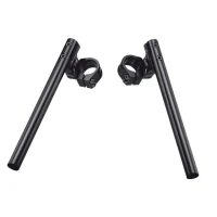 ACCEL КЕРМО ДВОЧАСТНА РЕГУЛЬОВАНА STREET CLIP-ON КРОНШТЕЙН 33MM КОЛІР ЧОРНИЙ