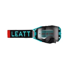 LEATT (НОВИНКА 2023) ОКУЛЯРИ VELOCITY 6.5 GOGGLE FUEL LIGHT GREY 58% - КОЛІР CZARNY/NIEBIESKI ХВІРТКА DYMIONE ЗЕРКАЛО СІРИЙ КОЛІР