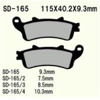 VESRAH КОЛОДКИ ДИСКОВІ ТОРМОЗНІ KH261/KH281 SPIEK METALICZNY (КОЛІР ЗОЛОТИЙ) (7,5MM) (MADE IN JAPAN)