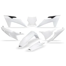 UFO КОМПЛЕКТ ПЛАСТІКОВ KTM SX/SXF(SX-F) 125/250/300/350/450F 2023 КОЛІР БІЛИЙ