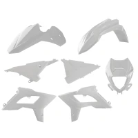 POLISPORT КОМПЛЕКТ ПЛАСТІКОВ BETA 2T/4T '13-'17 (RESTYLING NA МОДЕЛЬ 2022) КОЛІР БІЛИЙ