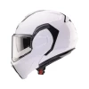 CABERG ШОЛОМ SZCZEKOWY FLIP-BACK (SZCZEKA DO ЗАДУ) МОДЕЛЬ TRIP SOLID КОЛІР БІЛИЙ БЛИСК РОЗМІР L (PINLOCK W КОМПЛЕКТІ) - зображення 4