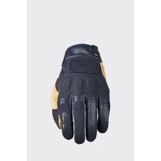 FIVE GLOVES РУКАВИЦІ SKORZANO-TEKSTYLNE SCRAMBLER КОЛІР CZARNY/BEZOWY РОЗМІР 12 (XXL)