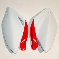 UFO КАРТИ ЗАД HONDA CRF 250R '04-'05 КОЛІР OEM (BIALY/CZERWONY)