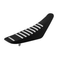 ENJOY SEAT COVER ПОКРИВКА/ПОКРИВКА NA СИДІННЯ HUSQVARNA TC FC '19-'22 TE FE '20-'23 RIBBED ЛОГОТИП КОЛІР CZARNY/BIALY