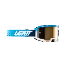 LEATT (НОВИНКА 20244) ОКУЛЯРИ VELOCITY 4.5 IRIZ CYAN BRONZE UC 68% - КОЛІР NIEBIESKI/BIALY ХВІРТКА КОЛІР КОРИЧНЕВИЙ ЗЕРКАЛО
