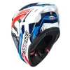 CABERG ШОЛОМ INTEGRALNY Z БЛЕНДА МОДЕЛЬ DRIFT EVO II JARAMA КОЛІР BIALY\/CZERWONY\/NIEBIESKI РОЗМІР S (PINLOCK W КОМПЛЕКТІ) - зображення 3