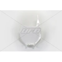 UFO TABLICA NA НОМЕР СТАРТОВИЙ KAWASAKI KX 125/250 '03-'08, KXF 250 '04-'08, KXF 450 '06-'08 КОЛІР БІЛИЙ - ЗАМІНЮЄ KA03763047