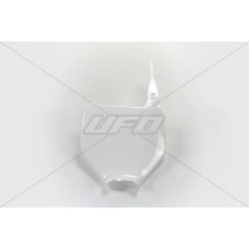 UFO TABLICA NA НОМЕР СТАРТОВИЙ KAWASAKI KX 125/250 '03-'08, KXF 250 '04-'08, KXF 450 '06-'08 КОЛІР БІЛИЙ - ЗАМІНЮЄ KA03763047
