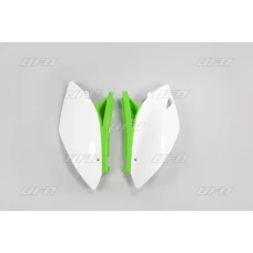 UFO КАРТИ ЗАД KAWASAKI KXF 450 '09-'11 КОЛІР OEM (BIALY/ZIELONY)