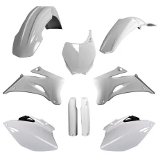 POLISPORT КОМПЛЕКТ ПЛАСТІКОВ (ПОВНИЙ KIT) YAMAHA YZ 250F '06-'07; YZ 450F '06-'07 W КОМПЛЕКТІ TABLICA ПЕРІД (8658100001) I КРИШКИ AMORTYZAROROW (8398100001) КОЛІР БІЛИЙ